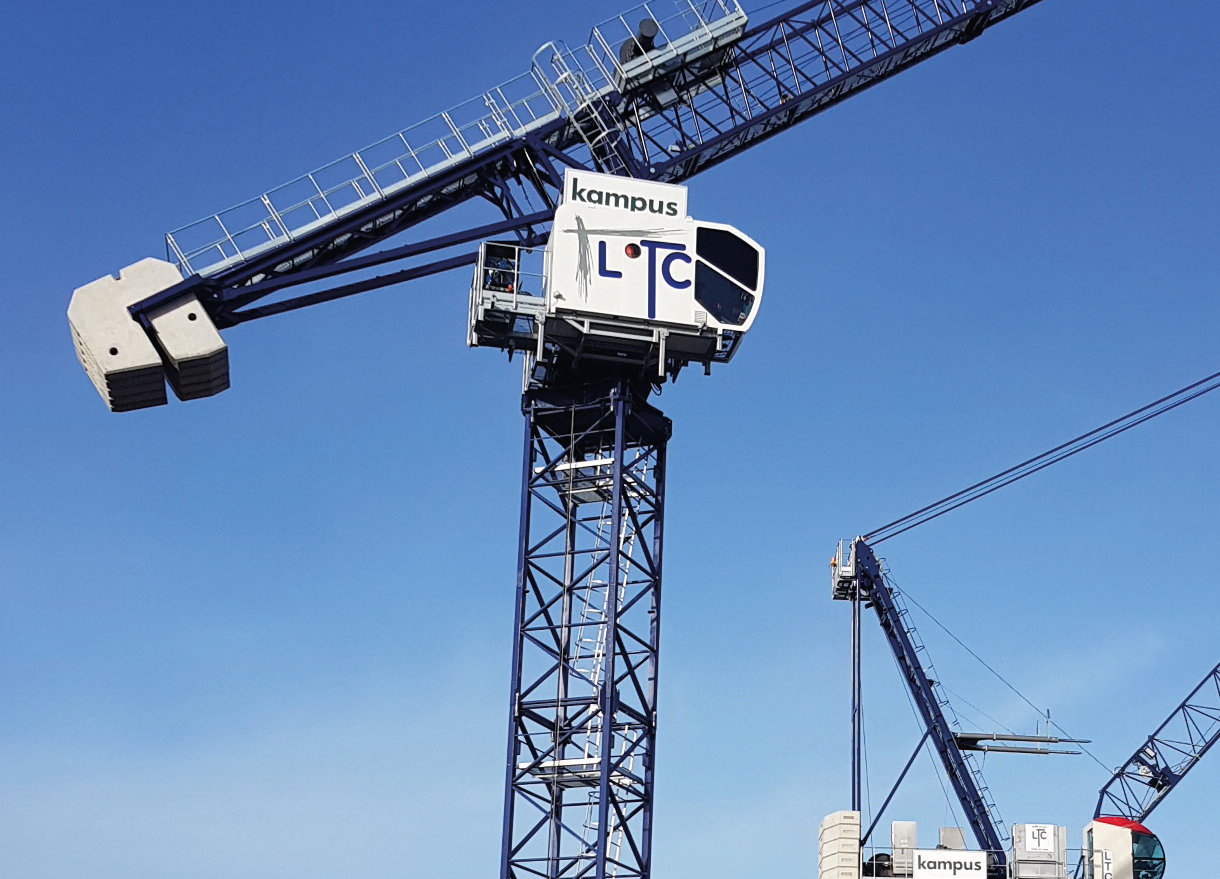 crane hire Central London